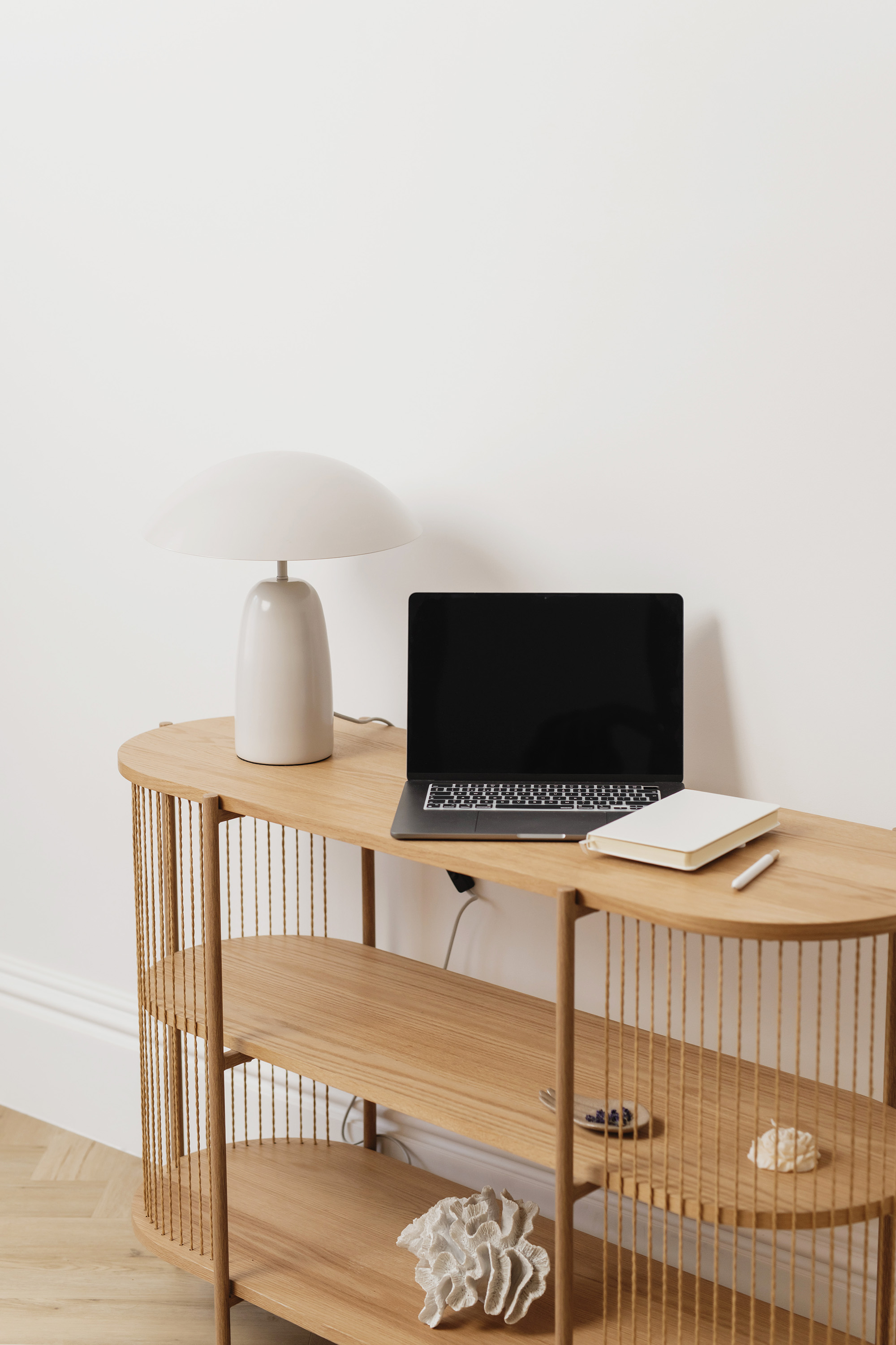 A calm, organised desk ready for setting up a new business